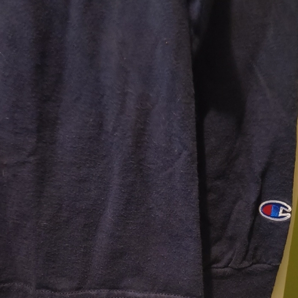 Champion Dark Blue Graphic Long Sleeve Tee - Picture 4 of 7